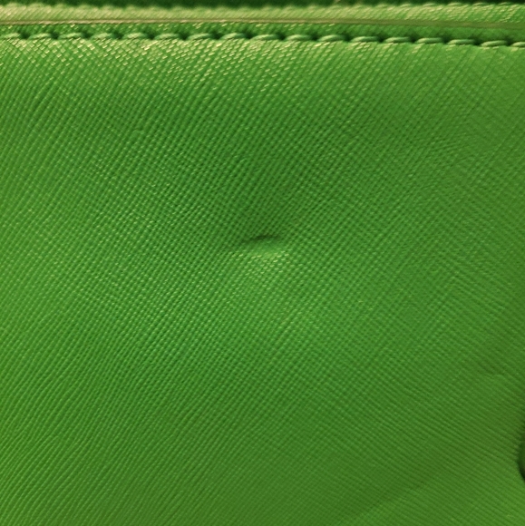 NWOT Nine West bright green bag - Picture 5 of 5